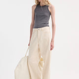 ROHE - Signature baggy fit denim | ecru