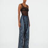 Christopher Esber - Encased Lace Denim Jean