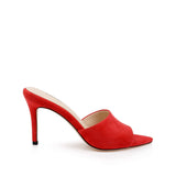 L'AGENCE - Lolita Suede Open-Toe Mule