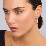 Lagos - Caviar Spark Lightning Bolt Diamond Drop Earrings