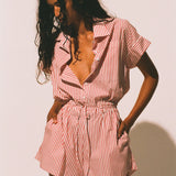 Faithfull - Zion Playsuit Riviera Stripe