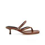 L'AGENCE - Georgette Kitten-Heel Sandal