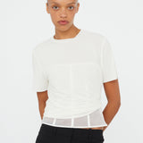 Christopher Esber - Coiled Jersey Corseted Tee