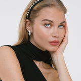 Jennifer Behr - Parker Headband -- Black Silver