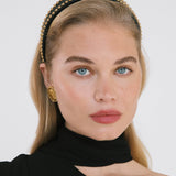 Jennifer Behr - Chereen Headband -- Black Gold
