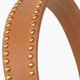 Jennifer Behr - Chereen Headband -- Saddle Gold