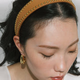 Jennifer Behr - Chereen Headband -- Saddle Gold