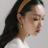 Jennifer Behr - Chereen Headband -- Saddle Gold