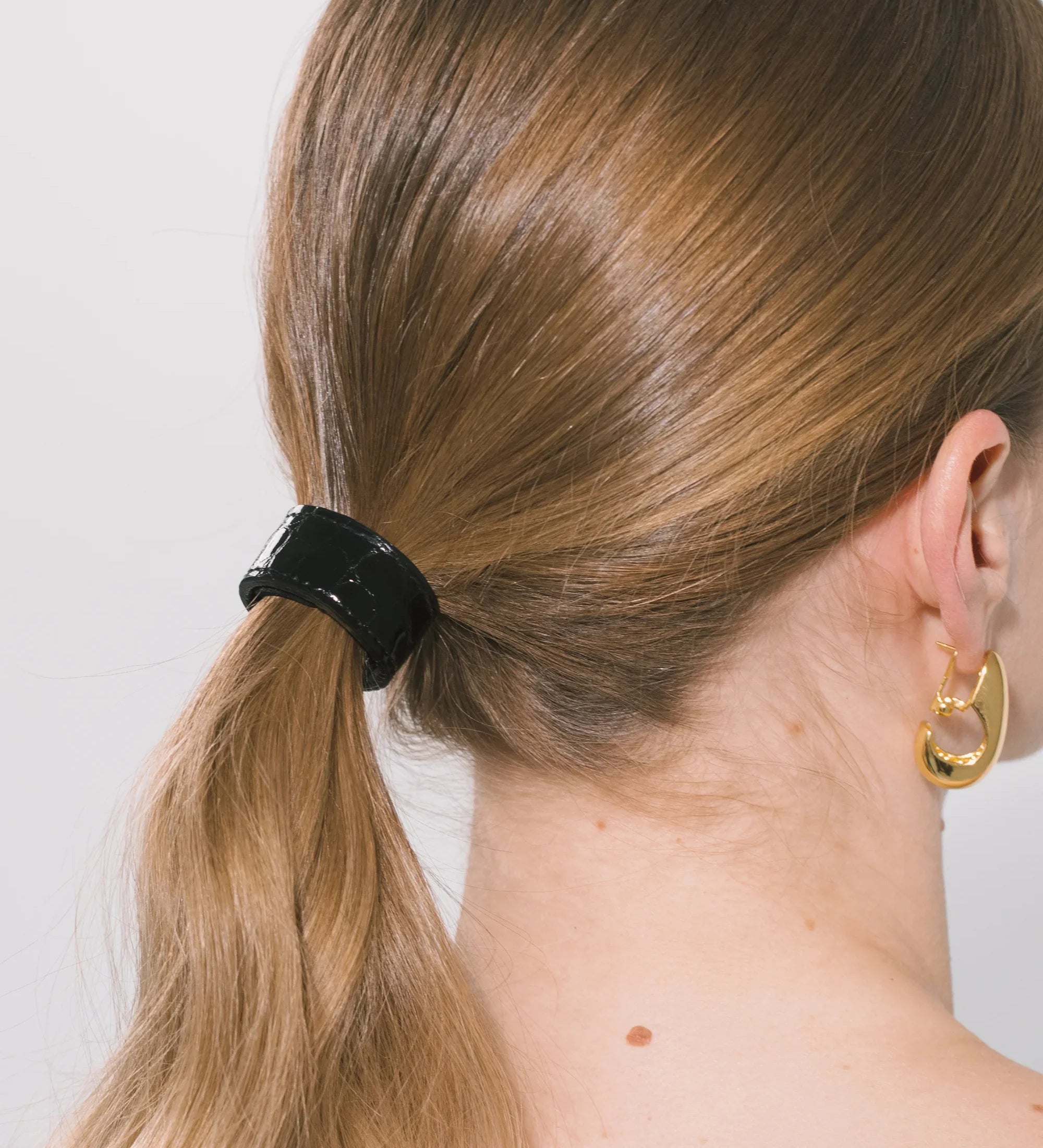 Jennifer Behr - Embossed Mini Leather Ponywrap
