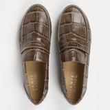 Jamie Haller - The Penny Loafer in Grey Croc