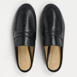 Jamie Haller - The Penny Loafer Mule in Black