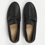Jamie Haller - The Unlined Penny Loafer in Nero