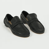 Jamie Haller - The Unlined Penny Loafer in Nero