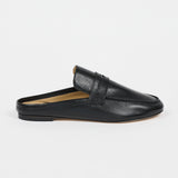 Jamie Haller - The Penny Loafer Mule in Black