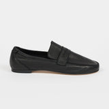 Jamie Haller - The Unlined Penny Loafer in Nero
