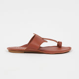 Jamie Haller - The Toe Thong in Cognac