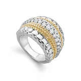 Lagos - Caviar Lux Small Diamond Statement Ring