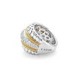 Lagos - Caviar Lux Small Diamond Statement Ring