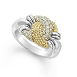 Lagos - Caviar Lux Small Caviar Diamond Knot Ring