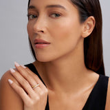 Lagos - Caviar Lux Two-Tone X Diamond Ring