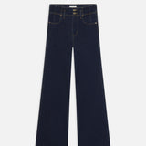 FRAME - The Seamed Wide Trouser -- Rinse