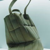 Khaite - Zoe Tote in Beige Suede