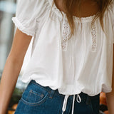 Faithfull - Gabi Top Fernanda Lace Antique White