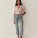 DÔEN - HENRI TOP -- BLUSH