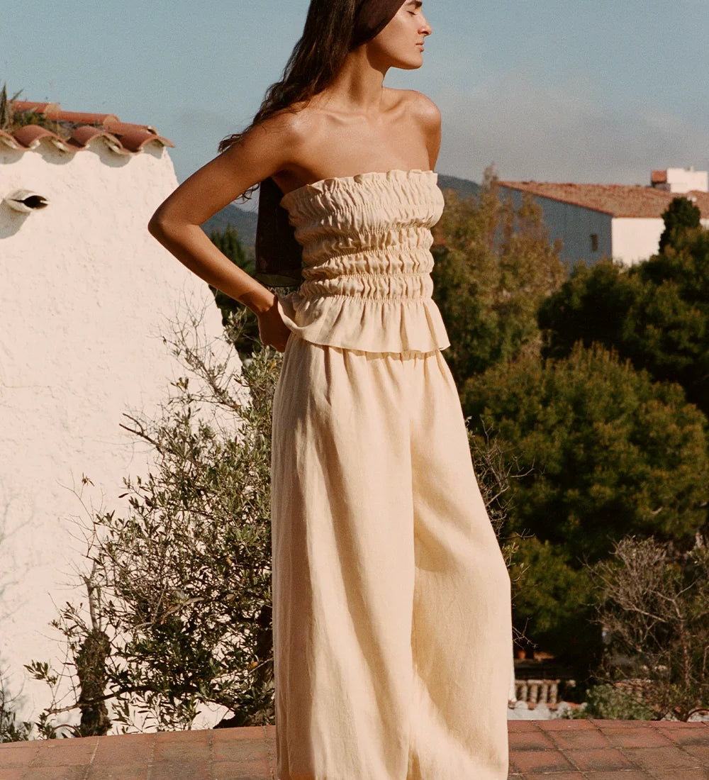 Faithfull - Kortez Balloon Pant Daffodil