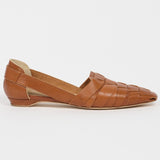Jamie Haller - The Weave Slip On in Cognac