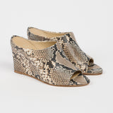 Jamie Haller - The High Slide in Taupe Python