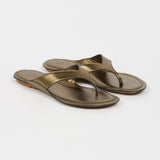 Jamie Haller - The San Diego Sandal in Olive Metallic