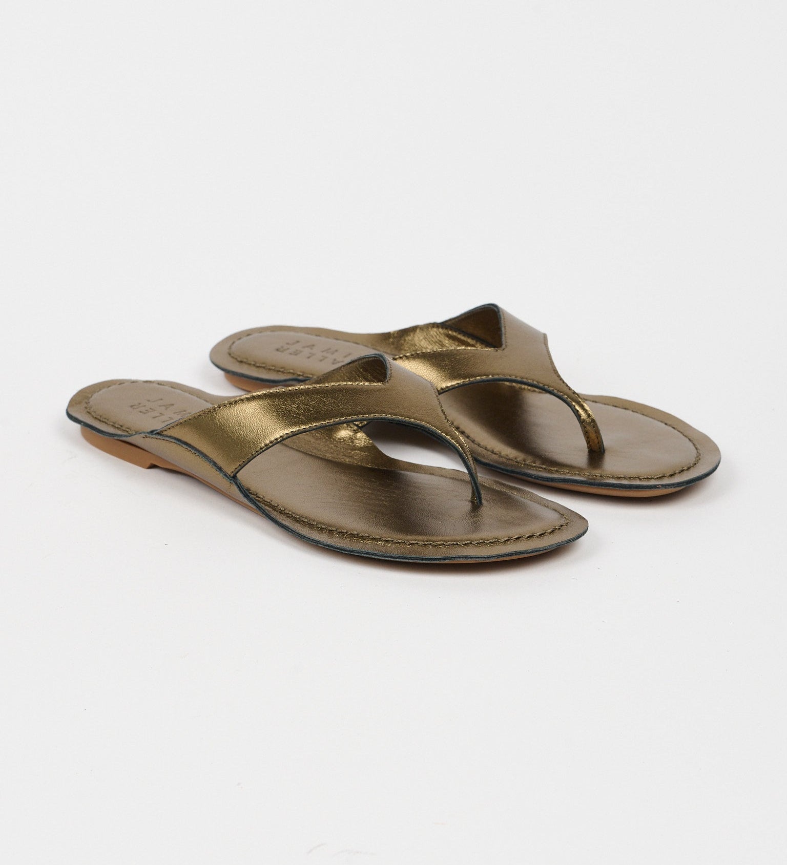 Jamie Haller - The San Diego Sandal in Olive Metallic