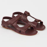 Jamie Haller - The Walking Sandal in Oxblood