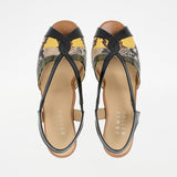 Jamie Haller - The Archive Heel in Citrus Snake