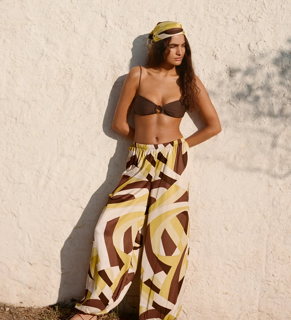 Faithfull - Kortez Balloon Pant Mila Geometric Print