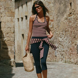Faithfull - Leandra Capri Pant Navy