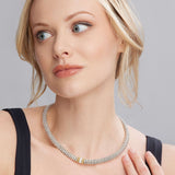 Lagos - Caviar Lux Single Station Diamond Caviar Necklace