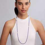 Lagos - Caviar Icon Lapis Necklace
