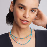 Lagos - Caviar Icon Turquoise Necklace