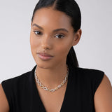 Lagos - Caviar Lux Three Station Diamond Link Necklace