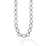 Lagos - Caviar Lux Three Station Diamond Link Necklace