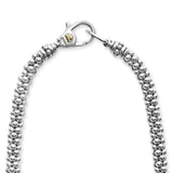 Lagos - Caviar Lux Diamond Oval Caviar Necklace