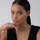 Lagos - Caviar Lux Single Station Diamond Link Necklace