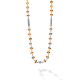 Lagos - Caviar Icon Citrine Beaded Necklace
