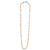 Lagos - Caviar Icon Citrine Beaded Necklace
