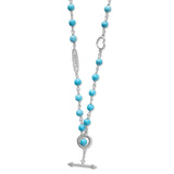 Lagos - Caviar Icon Turquoise Beaded Necklace