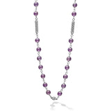 Lagos - Caviar Icon Amethyst Beaded Necklace