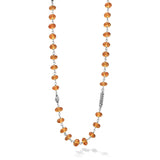 Lagos - Caviar Icon Long Citrine Beaded Necklace