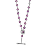 Lagos - Caviar Icon Long Amethyst Beaded Necklace